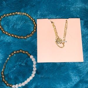 Avery 4-piece layering bracelet set